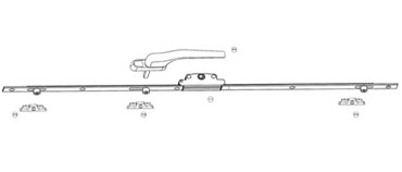 木窗平開(kāi)配件