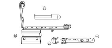 塑鋼帶鎖門(mén)配件