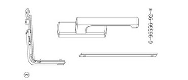 鋁合金隱藏式配件平開(kāi)上懸(先上懸后平開(kāi))