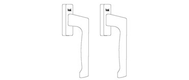 傳動(dòng)盒配置門(mén)配件(不帶鎖雙開(kāi)門(mén))