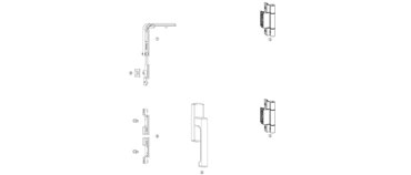 推拉折疊門(mén)配件方案
