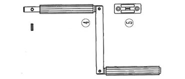 天窗配置方案-搖把式